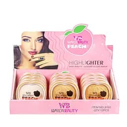 Набор хайлайтеров для лица Warda Beauty, 12 шт.