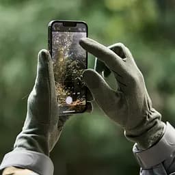 Рукавички вітрозахисні з сенсорочутливими пальцями Naturehike CYY2341KA024, розмір XL, чорні - мініатюра 2