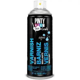 Лак-аерозоль на водній основі Pintyplus Аrt & Craft глянцевий 400 мл