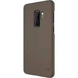 Чохол-накладка Nillkin Super Frosted Shield Samsung Galaxy S9 Plus G965 Brown - мініатюра 4