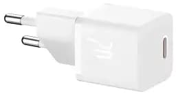 Мережевий зарядний пристрій Baseus GaN5 Fast Charger (Xiaomini) Type-C 20 W + Cable Type-C to Type-C P10110900213-01 White - мініатюра 5