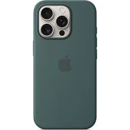 Чохол Apple Silicone Case with MagSafe для iPhone 16 Pro Lake Green (MYYR3ZM/A) [116174] - мініатюра 2