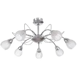 Люстра потолочная Brille галогенная G9 40W CHR (BR-366C/7)