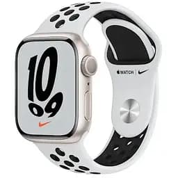 Apple Watch Series 7 Nike 41mm Pure Platinum/Black Nike MKN33 UA - мініатюра 2