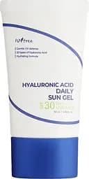 Гель сонцезахисний з гіалуроновою кислотой 50 мл Isntree Hyaluronic Acid Daily Sun Gel SPF/СПФ 30+ PA+++ UVA/UVB - мініатюра 2
