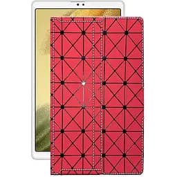 Чохол StatusCASE з екошкіри для планшету Samsung Galaxy Tab A7 lite (T220) Червоний ромб