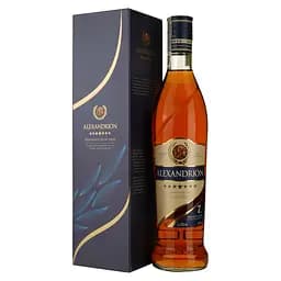 Крепкий алкогольный напиток Alexandrion 7 звезд, 40%, в подарочной упаковке, 0,7 л