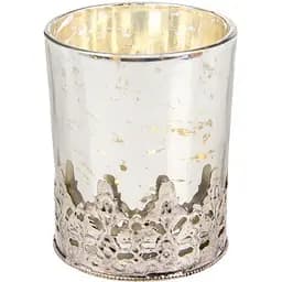 Підсвічник ЕленДекор скляний 8 x 9 см (876-065)