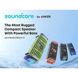 Портативна акустика SoundCore Boom 3i Brown (D5100080) [159346] - мініатюра 7