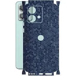 Захисна плівка StatusSKIN для Motorola Edge 40 Neo Корпус Вініл Соти сині