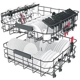 Посудомийна машина Whirlpool вбудовувана, 14 комплектів WIC3C33PFE - мініатюра 10