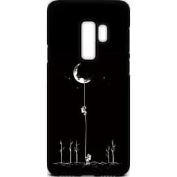 Чохол-накладка Toto Cartoon Soft Silicone TPU Case Samsung Galaxy S9+ Moon Black