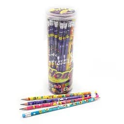 Карандаш чернографитовый School, HB, с ластиком, 48 шт., 0414DSCN