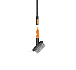 Щітка металева для щілин Fiskars OneClick 9,5 см + ручка L, 161 см (1080719)
