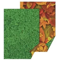 Папір з малюнком "Трава/Листя" 50х70см двосторонній 300г/м2 Heyda