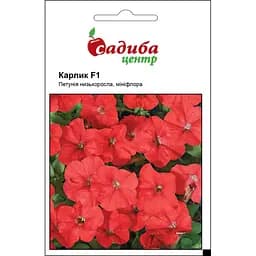 Насіння квітів Садиба Центр Петунія Карлик червона F1, 10 гранул (000003532)