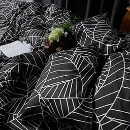 Комплект постільної білизни Moon&Star Satin Elit Minimal Chic King Size 220x240 см наволочки 2х40х60 см - мініатюра 2