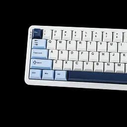 Ігрова дротова магнітна клавіатура AJAZZ AK680 MAX / RGB / Magnetic Switch / 8К / White Blue - мініатюра 5