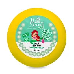 Пенное шипучее средство для ванн Milky Dream Русалочка Lola с браслетом 120 г
