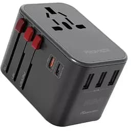 Зарядний пристрій Promate tripmate-36w.black