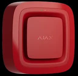 Бездротовий звуковий адресний пожежний оповіщувач Ajax EN54 FireProtect (Sounder) Jeweller Red