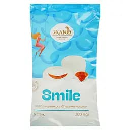 Зефир Жако Smile с начинкой сгущенное молоко, 300 г (723633)