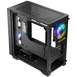Корпус LogicConcept DART PRO ARGB MINI BLACK MESH fans 3x120 мм без БЖ mATX (AM-DART-PRO-ARGB-10) - мініатюра 4