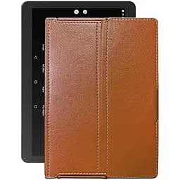 Чохол StatusCASE з екошкіри для планшету Pixus Ride 9.6 Коричневий