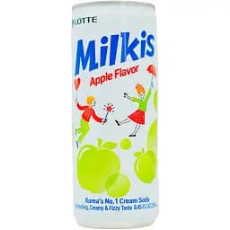 Напиток сильногазированный Lotte Apple Milkis 250 мл
