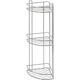 Полка угловая Ekodeo 3-ярусная Simple хром (L3223)