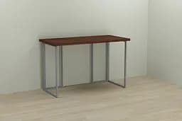 Компьютерный стол Ferrum-decor Ханна 75x100x70 серый ДСП Венге 32мм (FRD-106127)