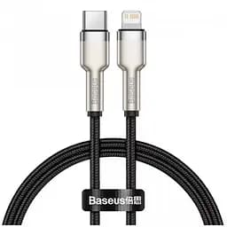 Кабель Baseus Cafule Series Metal Data Cable Type-C to iP PD 20W 0.25m Black