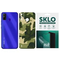 Захисна плівка SKLO Back (тил) Camo для TECNO O 4 LTE Зелений / Army Green