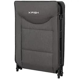 Розкладачка X-Fish Camp Bed 185х65х30 см Gey - мініатюра 5