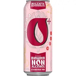 Пиво Оболонь О+ Вишня светлое безалкогольное 0.5% 0.5 л ж/б
