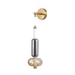 Бра настінне LED Levistella 788W39331 AB+SM+AM 5W 4000K абажур