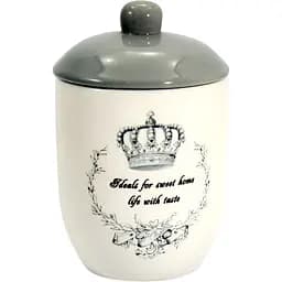 Цукорниця керамічна Interos Корона 520 мл (000014779)
