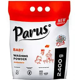 Антибактеріальний пральний порошок Parus 7 в 1 для дитячих речей 2.4 кг