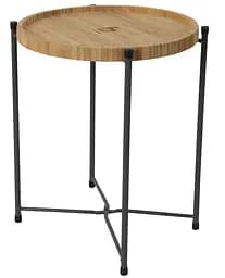 Стіл Bo-Camp Carnaby M 32x32 cm Bamboo Brown (1404322) (DAS302571) - мініатюра 2