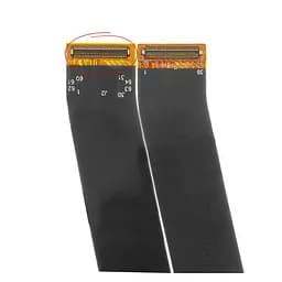 Дисплей Samsung A015 Galaxy A01, A015M Galaxy A01, чорний, з рамкою, Оригінал (переклеєне скло), з широким конектором - мініатюра 2