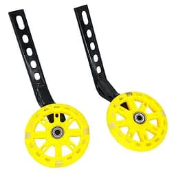 Опорні (тренувальні / додаткові) світлодіодні колеса для дитячого велосипеда 12'-20' жовтий (G0000998)
