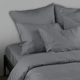 Підковдра Cosas сатин Grey Satin полуторна 160х220 см (Сатин_Серый_160P) - мініатюра 4
