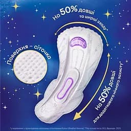 Набір нічних гігієнічних прокладок Kotex Night Extra Protect 10 шт (2 уп. x 5 шт) - мініатюра 6