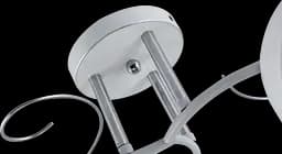 Люстра декоративна V XA1250/3 White+Chrome на 3 плафони - мініатюра 3