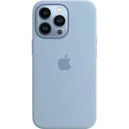 Чохол Epik SilIcone Case with MagSafe and Animation для iPhone 13 Pro Blue Fog