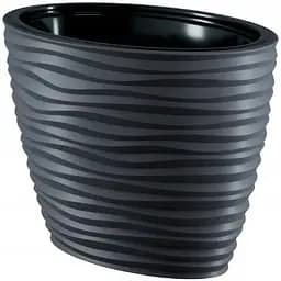 Горщик Form-Plastic Сахара-дюна еліпс-40 56 л антрацит (3115-014)