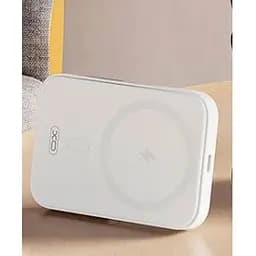 Акумулятор бездротовий XO PR242 5000mAh Magnetic wireless 15W з підставкою білий 6920680857234 - мініатюра 2
