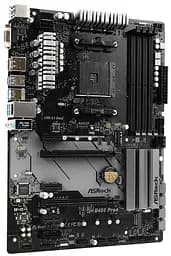 Материнська плата AsRock B450 Pro4 (B450 Pro4) (Socket AM4, AMD B450, ATX) Б/в - мініатюра 3