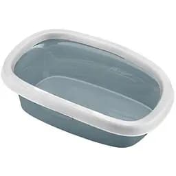 Stefanplast Sprint 10 - Открытый туалет для кошек с гигиеническим ободком 43х31x14 см
