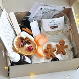 Набір для створення свічки Merry Christmas М SP2406 зі скляною ємністю - мініатюра 2